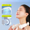 Portable Mini Neck Fan  Portable Bladeless Fan USB Rechargeable Leafless Hanging Fans Air Cooler Cooling Wearable Neckband Fans