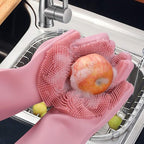 Silicone Cleaning Gloves (قفازات تنظيف من السيليكون)