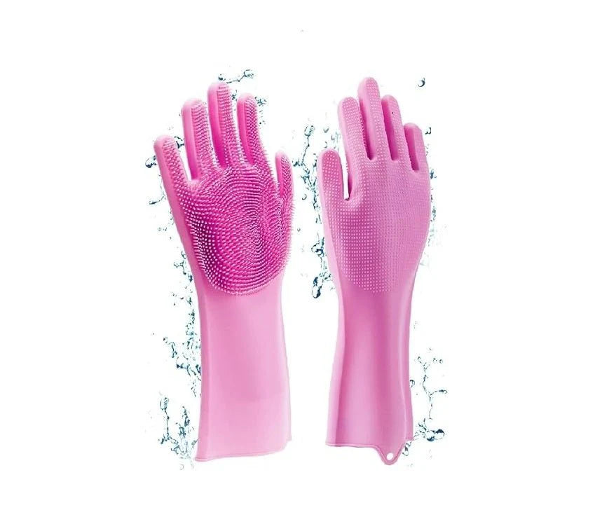 Silicone Cleaning Gloves (قفازات تنظيف من السيليكون)